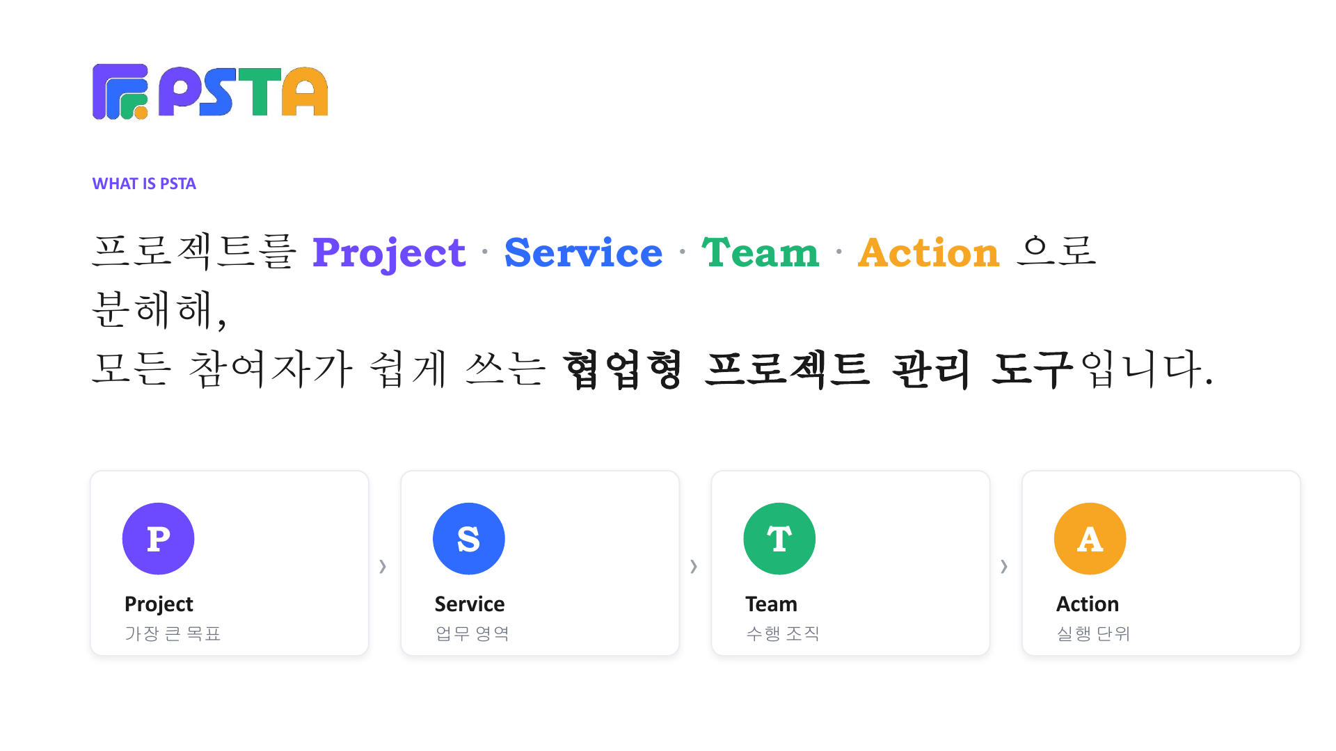 PSTA 개요